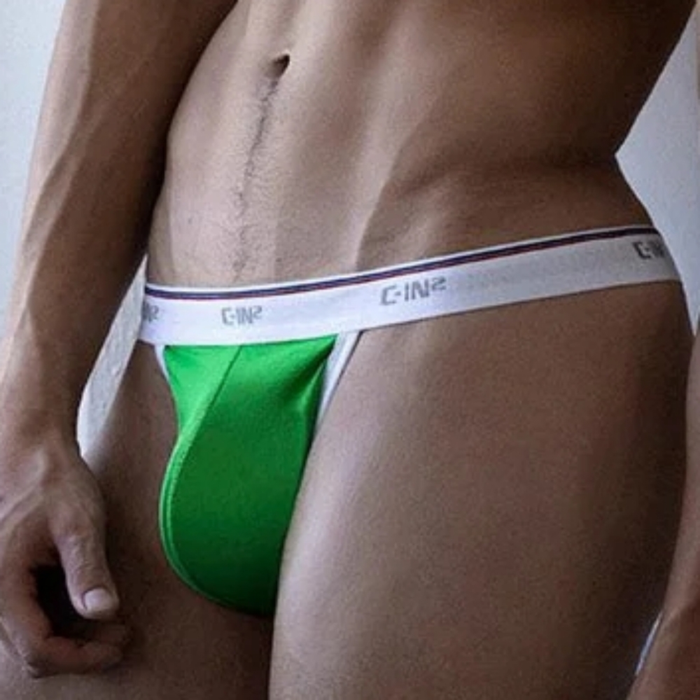 C-IN2 Men's THROWBACK Thong Underwear Size Medium NEW